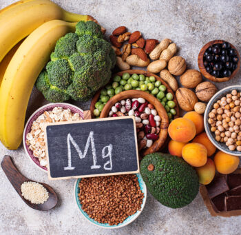 Owoce, warzywa oraz inne produkty spożywcze zawierające magnez